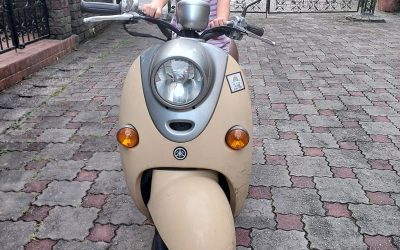 20220701偷偷坐外公Motor cycle